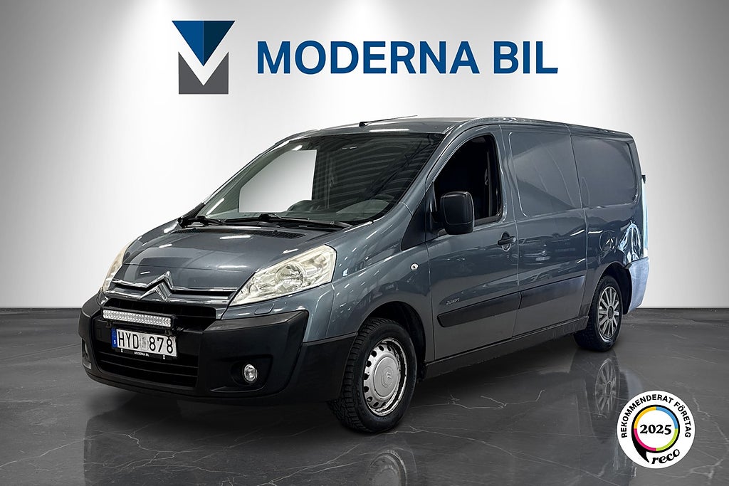 Citroën Jumpy 2.0 HDi 120hk L2 3-sits Dragkrok Värmare Ledramp Lång