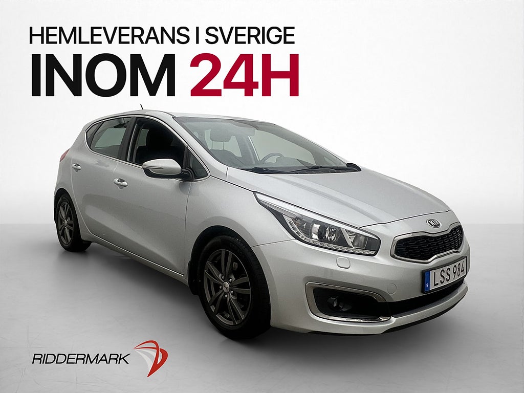 Kia Ceed 1.6 CRDi Rattvärme 0.36 l/mil 136hk