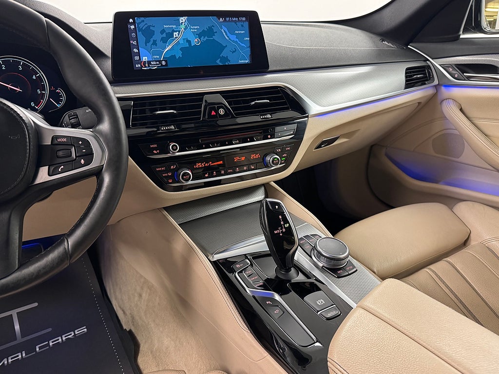 BMW 520 D Sedan Steptronic M-Sport 190HK HUD Värmare Välutr bild 8