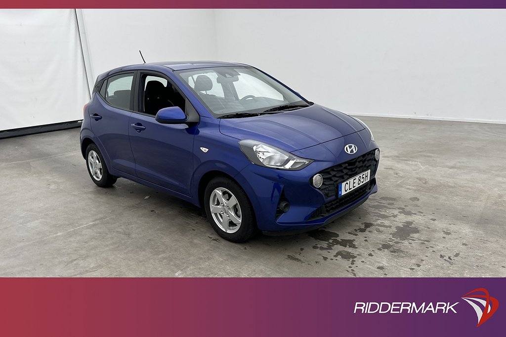 Hyundai i10 1.0 67hk Essential CarPlay Sensorer Rattvärme