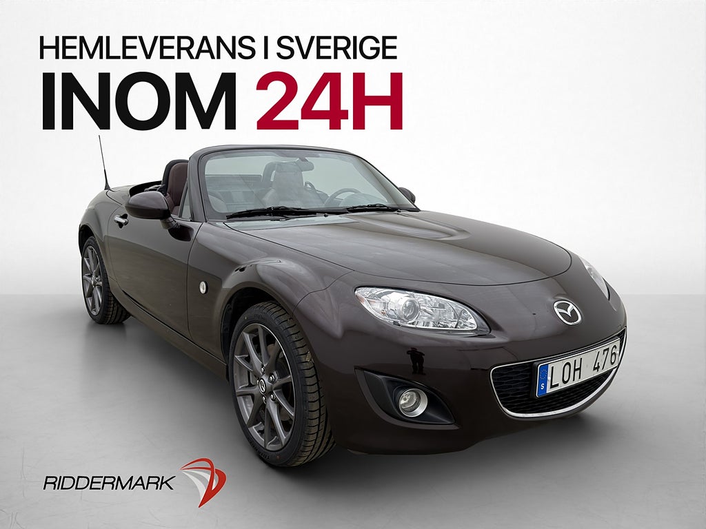 Mazda MX-5 Coupe 1.8 MZR 126hk Farthållare Skinnklädsel Navi