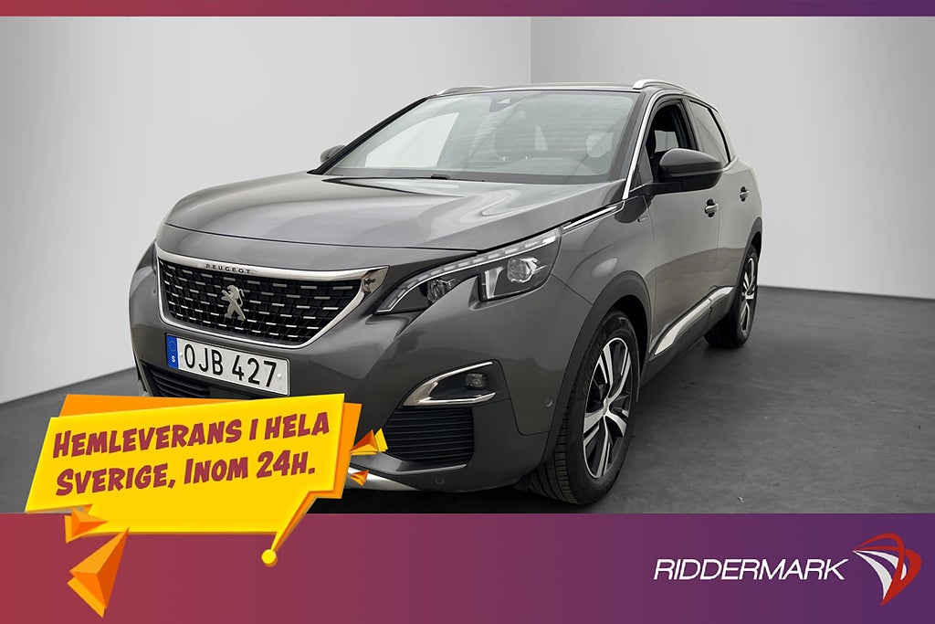 Peugeot 3008 SUV 1.6 BlueHDi GT-Line Pano Dragkrok CarPlay