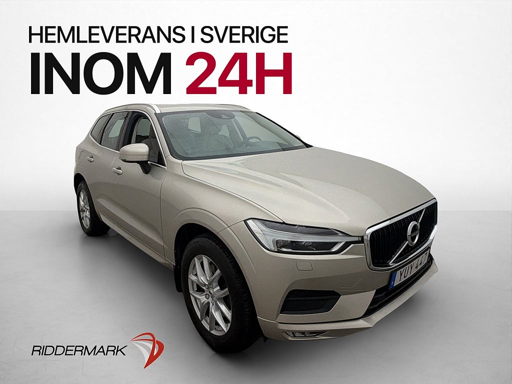 Volvo XC60 D4 190hk Momentum Skinn D-värm Nav Kamera Drag