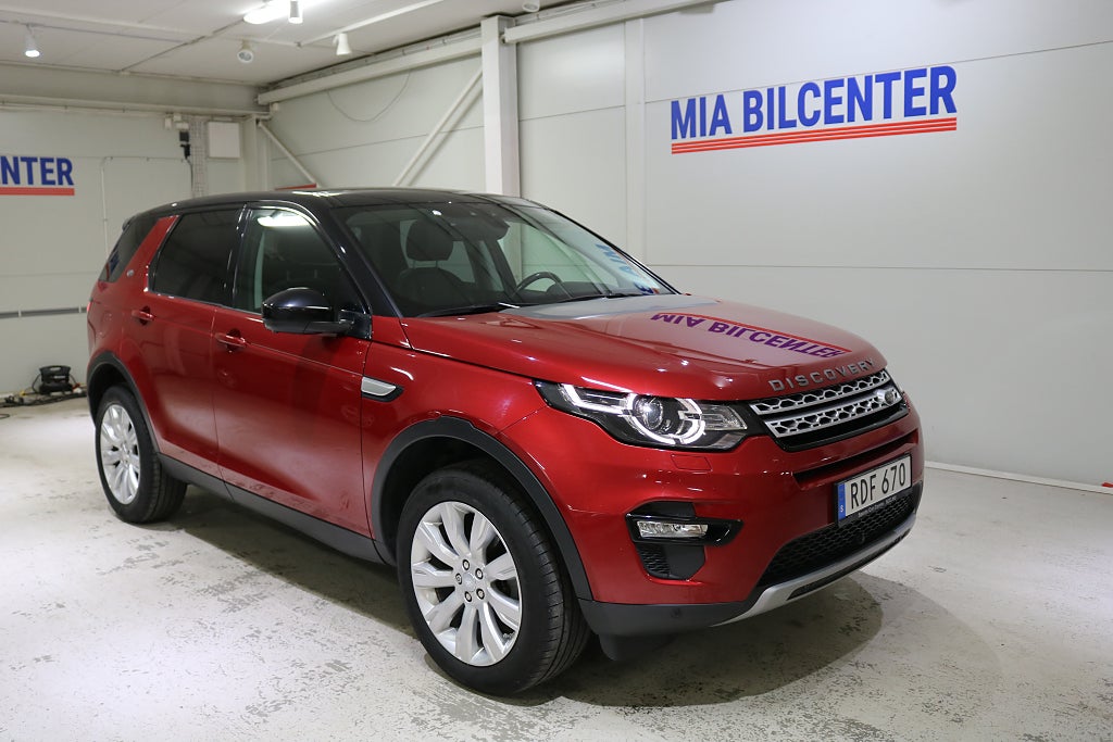 Land Rover Discovery Sport 2.2 SD4 AWD 190HK/ Lågmil /Panorama/Kamera /Ny kamrem 