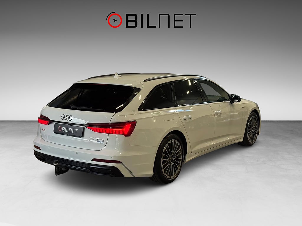 Audi A6 Avant 55 TFSI e q HD-Matrix Värmare B&O HUD Drag 360