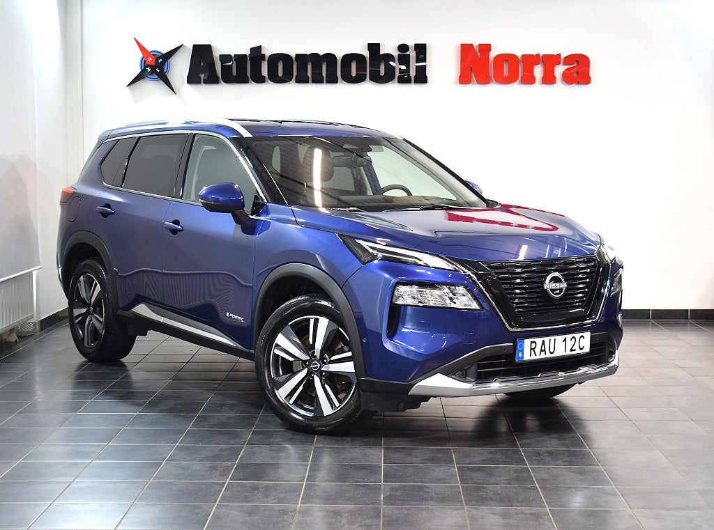 Nissan X-Trail e-4ORCE 360/Skinn/Blis/Navi/7-sits/Head-up