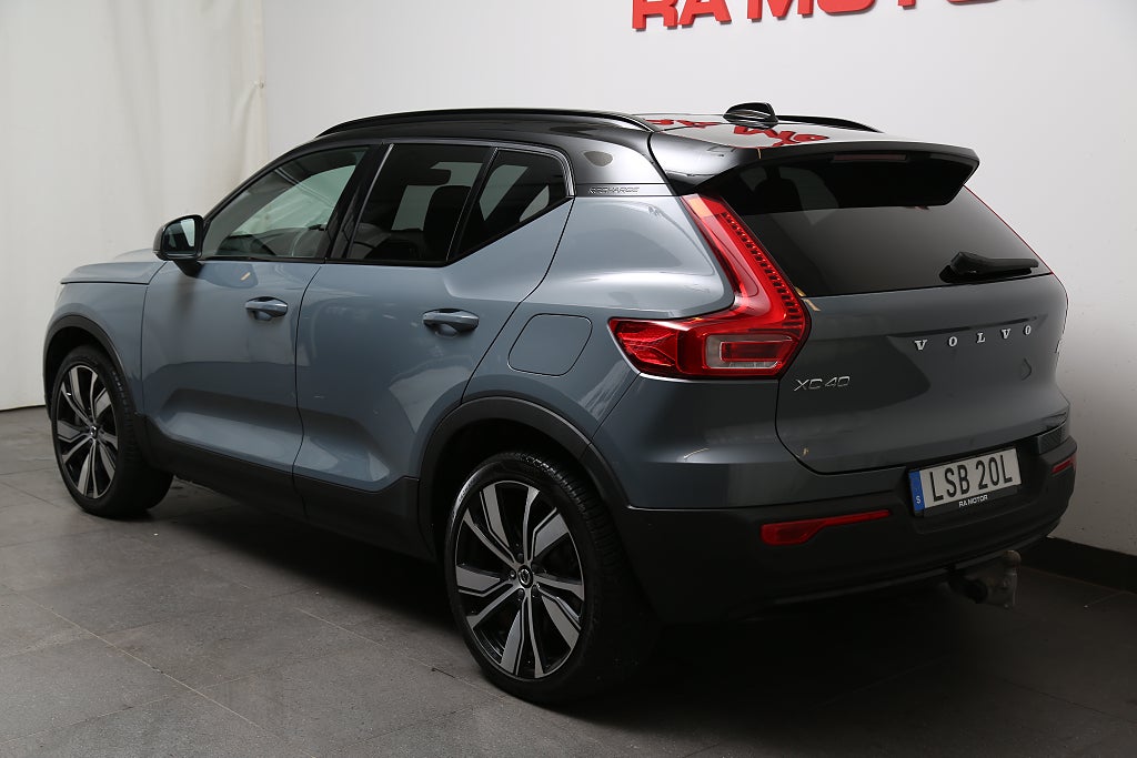 Volvo XC40 Recharge Twin Pro P8 AWD 360° H/K Pano Skinn 20" Drag 2022