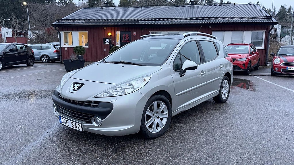 Peugeot 207 SW 1.6 VTi Taklucka fina mil nybesiktigad