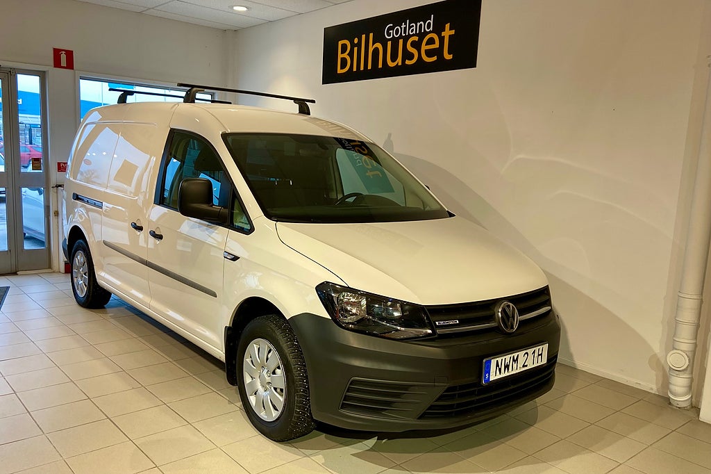 Volkswagen Caddy Maxi Van 1.4 TGI, Drag, Värmare, Takräcke, Inredning, Aut