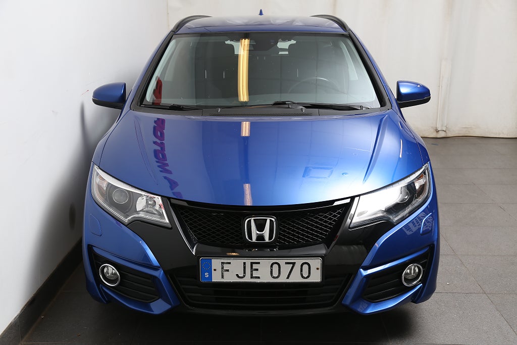 Honda Civic Tourer 1,8 i-VTEC 141hk Sport Kamera 2015