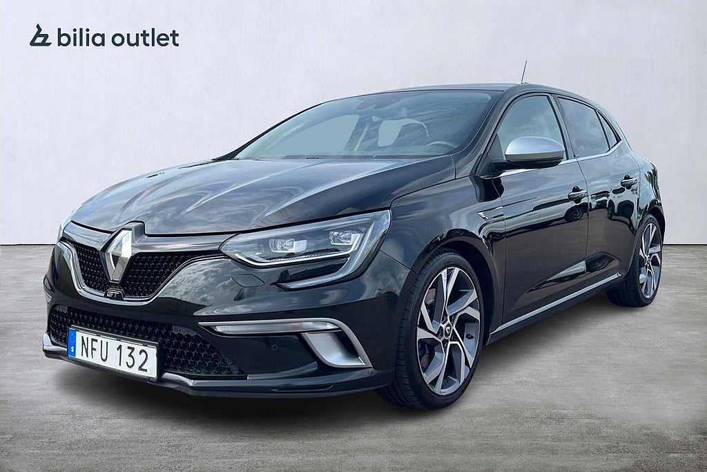 Renault Mégane GT 1.6 TCe EDC 205hk / Dragkrok Kamera CarPlay Navi 
