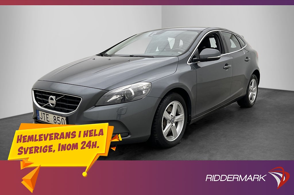Volvo V40 D3 150hk Momentum Farthållare Sensorer  2 Brukare
