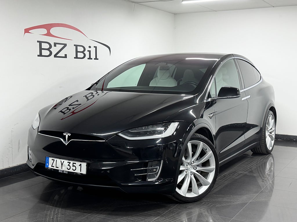 Tesla Model X 100D AWD Long Range 525hk 6 Sits Drag