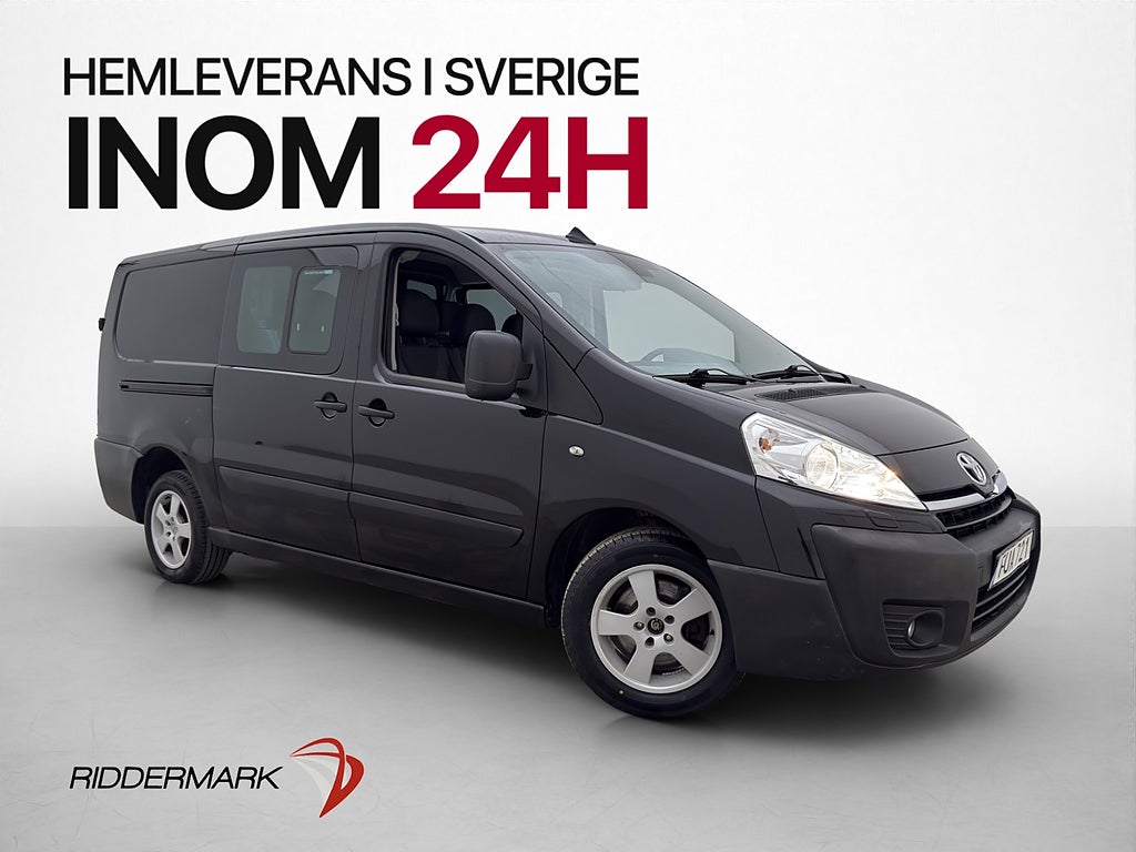 Toyota ProAce CrewVan Ny-Kamrem Dragkrok 2xDörrar 6-Sits