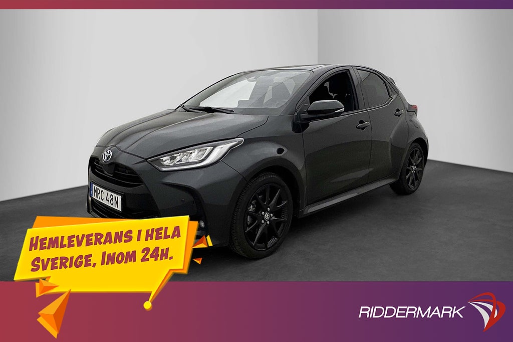 Toyota Yaris Hybrid CVT 116hk Style Kamera CarPlay Rattvärme