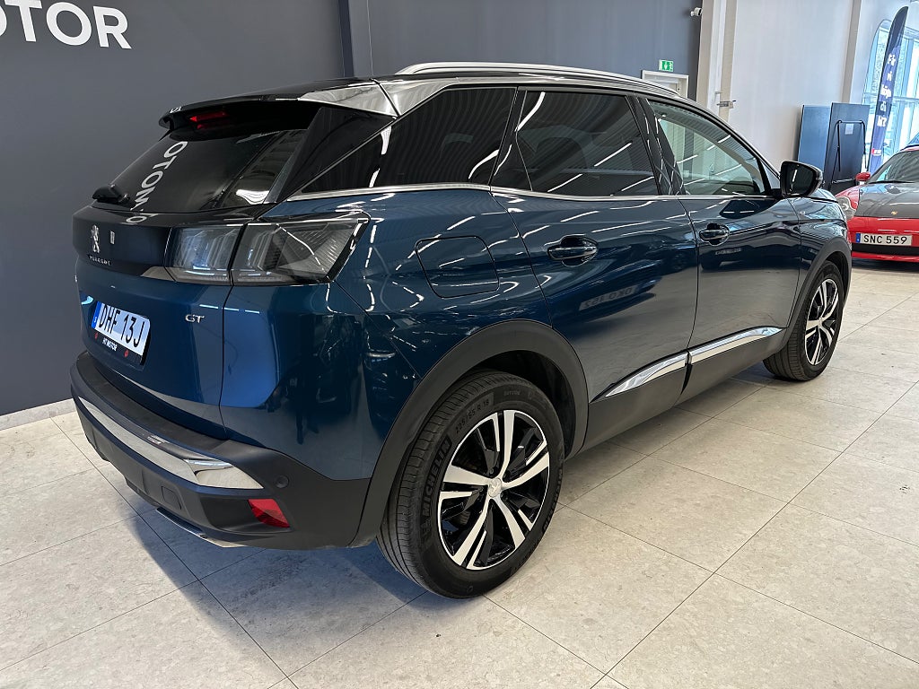 Peugeot 3008 1.2 PureTech 130 EAT GT/B-Kamera/Farthållare/Nav 4,99%