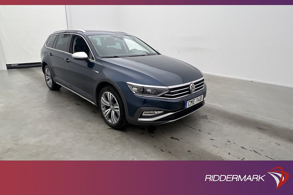 Volkswagen Passat Alltrack 4M 190hk Executive Värm GPS Drag