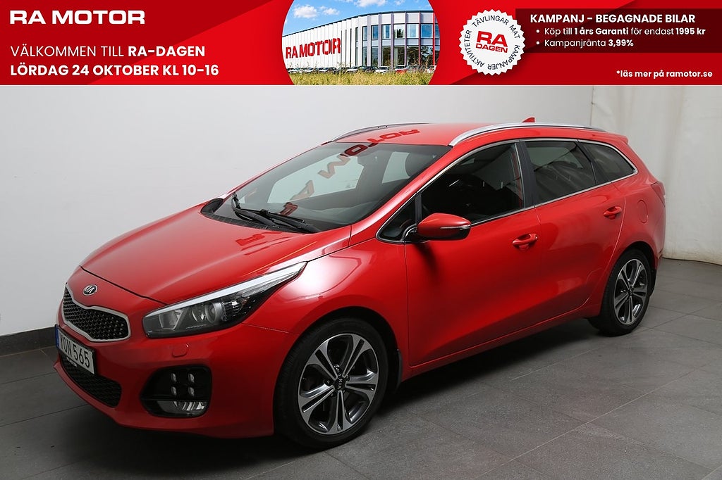 Kia Ceed 1,6 CRDi 136hk GT-Line Kombi Aut Navi Kamera Motorv 2017