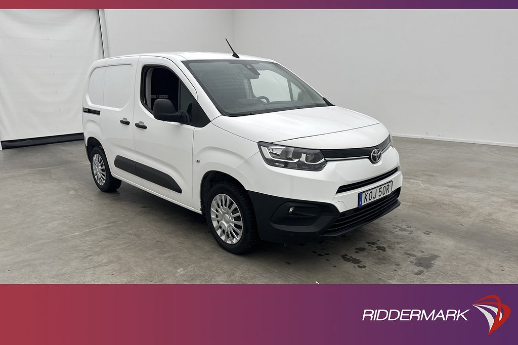 Toyota ProAce City 1.2 Ny-Kamrem 3-Sits B-Kamera Moms