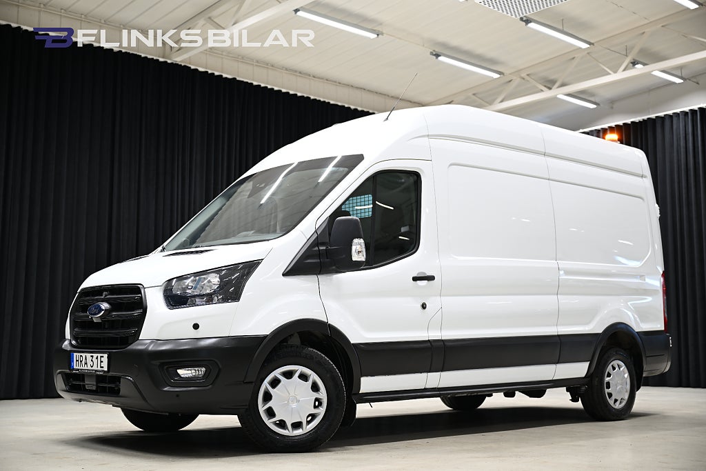 Ford transit 350 AWD 170HK Servicebil|Inredd|Solceller|Uppvärmt-Skåp