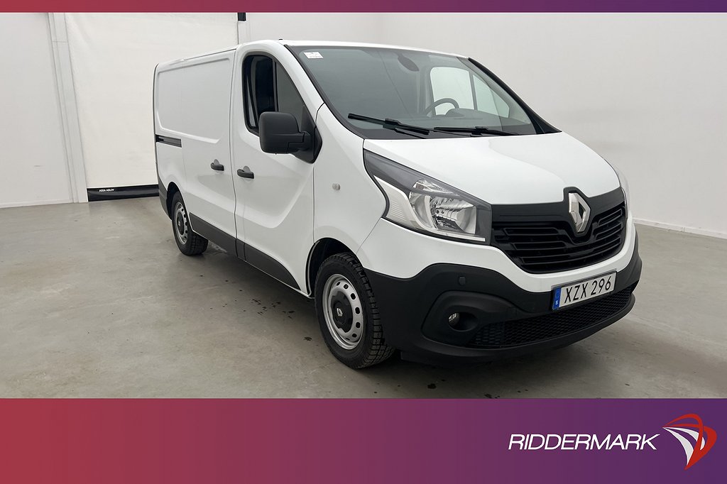 Renault trafic 1.6dCi Värmare Drag 3-Sits 2xDörr V-Inredd