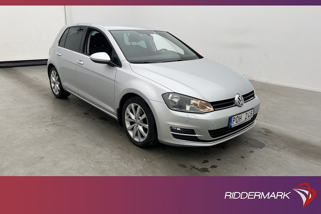 Volkswagen Golf 1.4 TSI 140hk Kamera Sensorer Drag Välservad