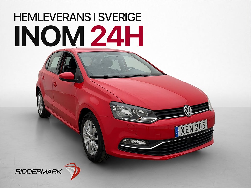 Volkswagen Polo 1.2 TSI Värmare Sensorer 0.47l/mil Nyserv