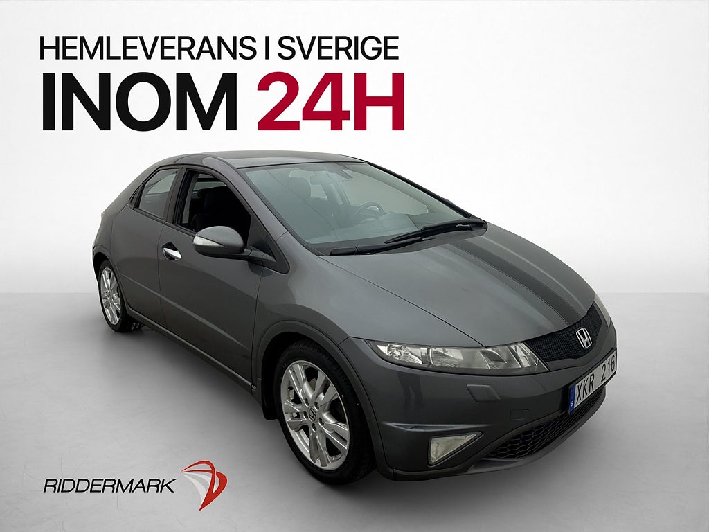 Honda Civic 1.8 i-VTEC 140hk P-Sensorer Farthållare