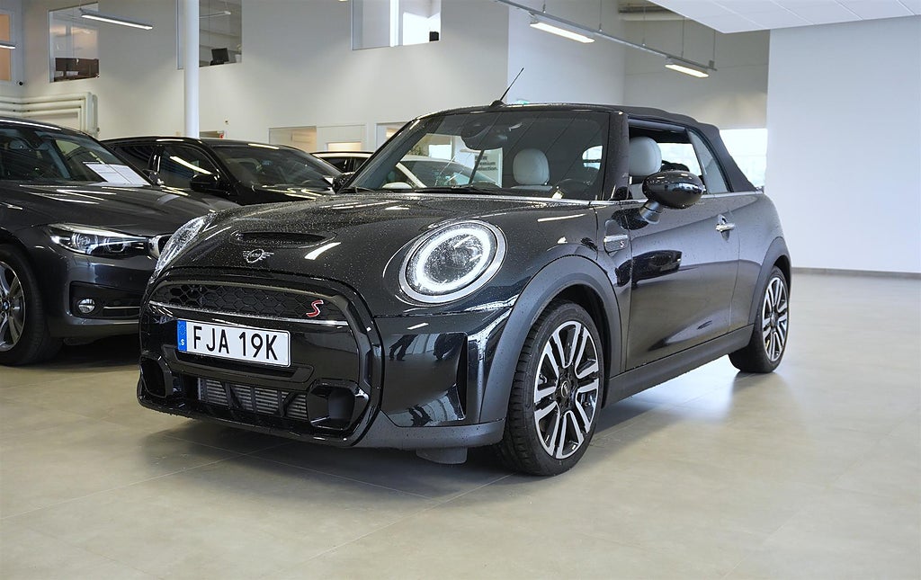 MINI Cooper S Cabrio Sportstolar Komfortöppning DA
