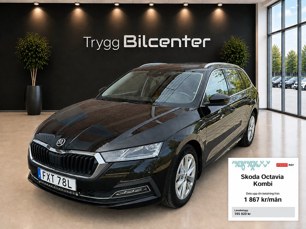 Skoda Octavia Kombi 1.0 TSI e-TEC DSG Sekventiell, 110hk