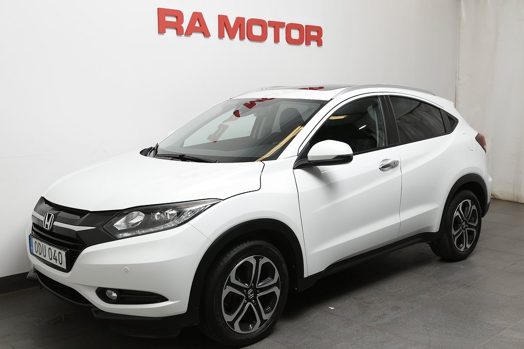 Honda HR-V 1,5 i-VTEC 131hk Executive Aut Pano Navi Drag 2016