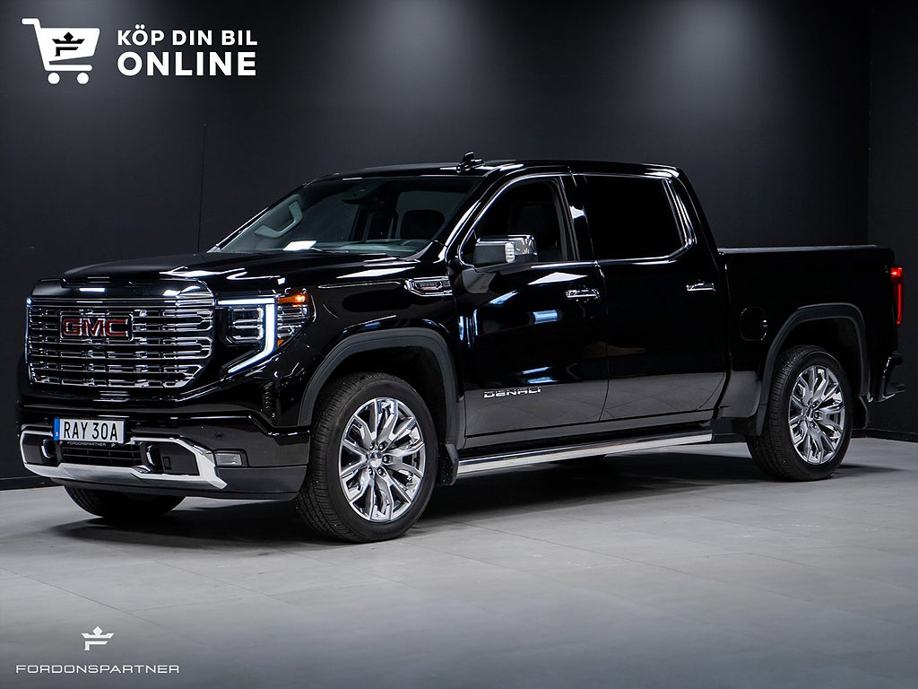 GMC Sierra 1500 Dubbelhytt 3.0 Duramax 309HK DENALI TAKLUCKA MOMS