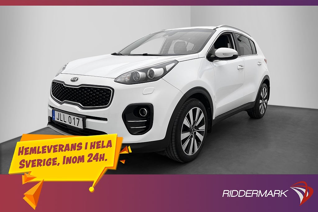 Kia Sportage 1.6 177hk Advance Kamera Rattvärme CarPlay Navi