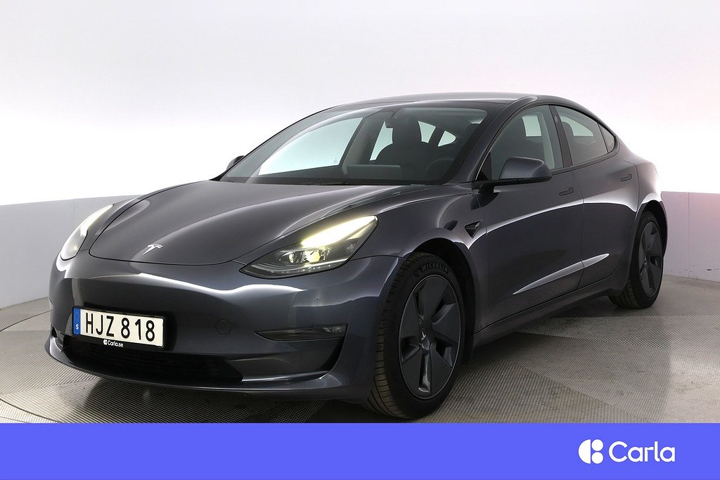 Tesla Model 3 Long Range AWD Refresh EAP Pano Drag V-Hjul