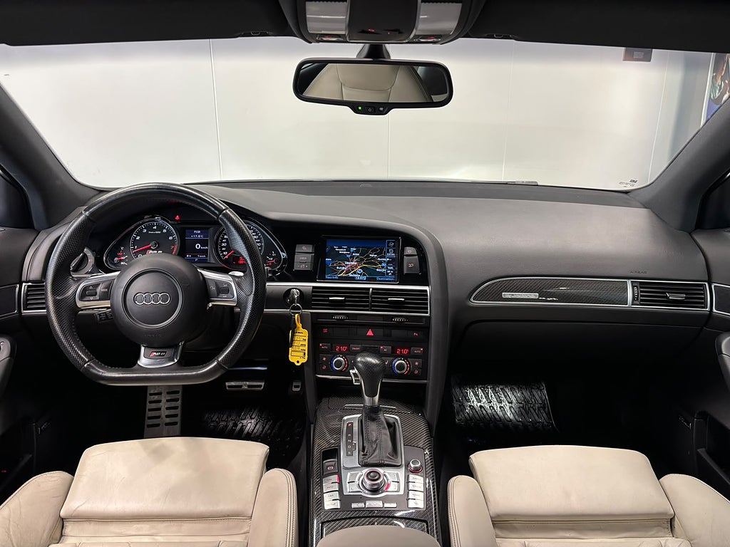 AUDI RS6 AVANT 5.0 V10 BITURBO QUATTRO 579ch - SONORISATION BOSE - FREINS CARBONE - CLIMATISATION - CAMÉRA DE RECUL