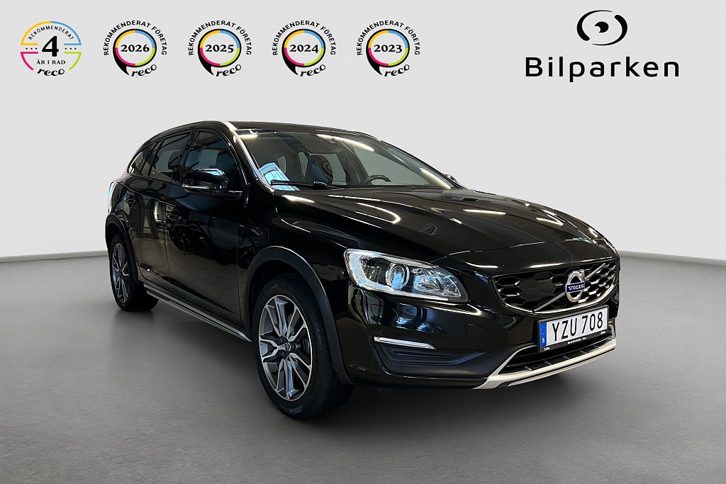 Volvo V60 Cross Country D4 Classic, Summum | Skinn | Minnesstolar | Rattvärme