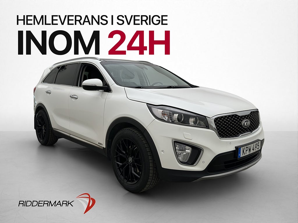 Kia Sorento AWD 200hk Business 7-Sits Pano Infinity Dragkrok