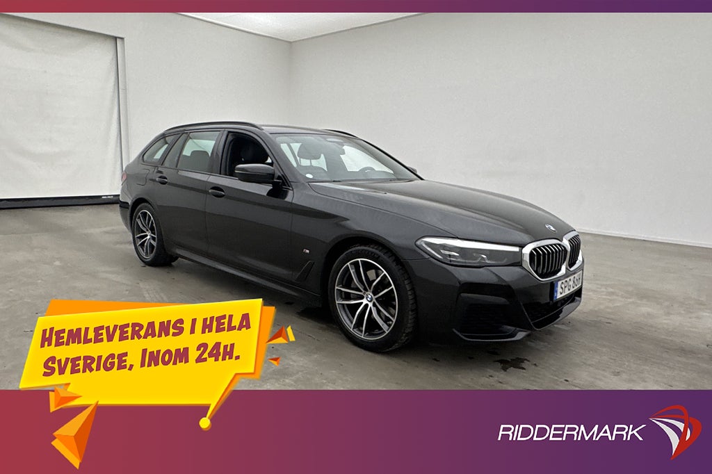 BMW 520 D xDrive Touring M Sport Kamera CarPlay Skinn Drag