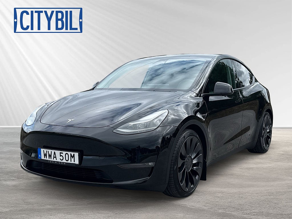 Tesla Model Y Performance 534hk AWD - EAP - 21" - Drag - Vinterhjul