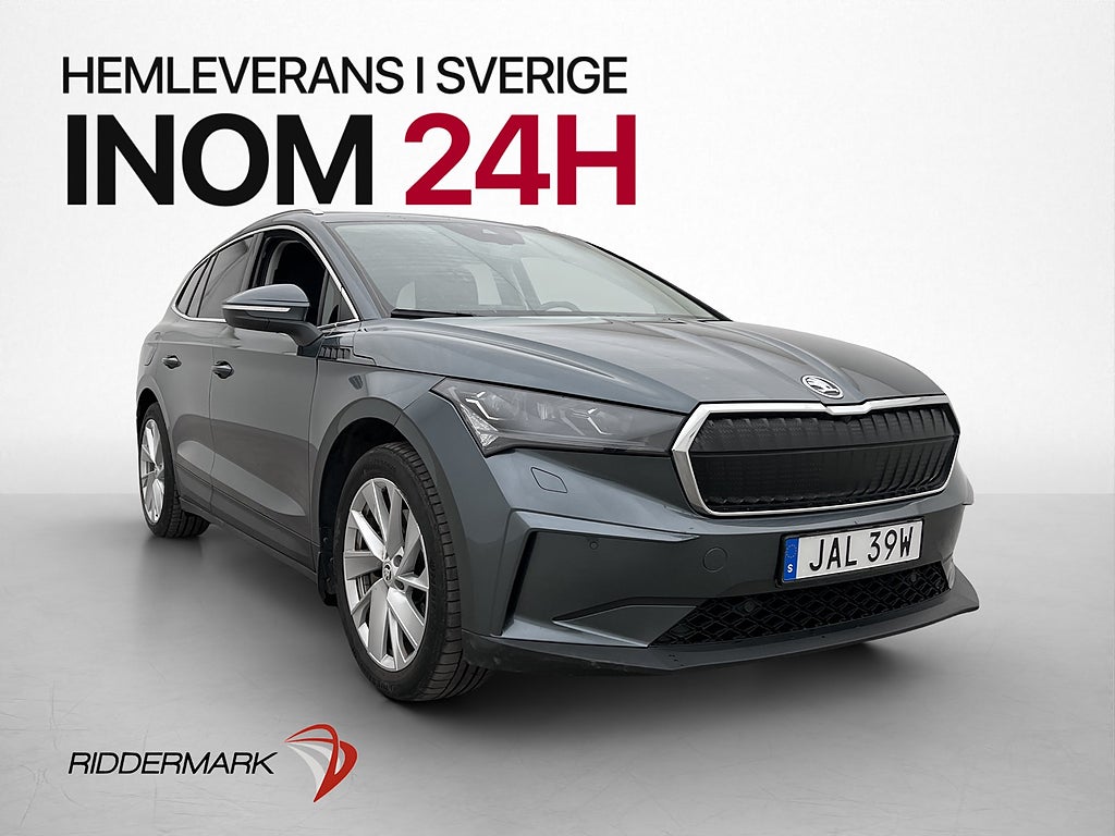 Skoda Enyaq 80 MOMS Värmare Keyless Rattvärme Adaptiv-Fart
