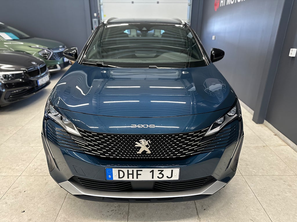 Peugeot 3008 1.2 PureTech 130 EAT GT/B-Kamera/Farthållare/Nav 4,99%