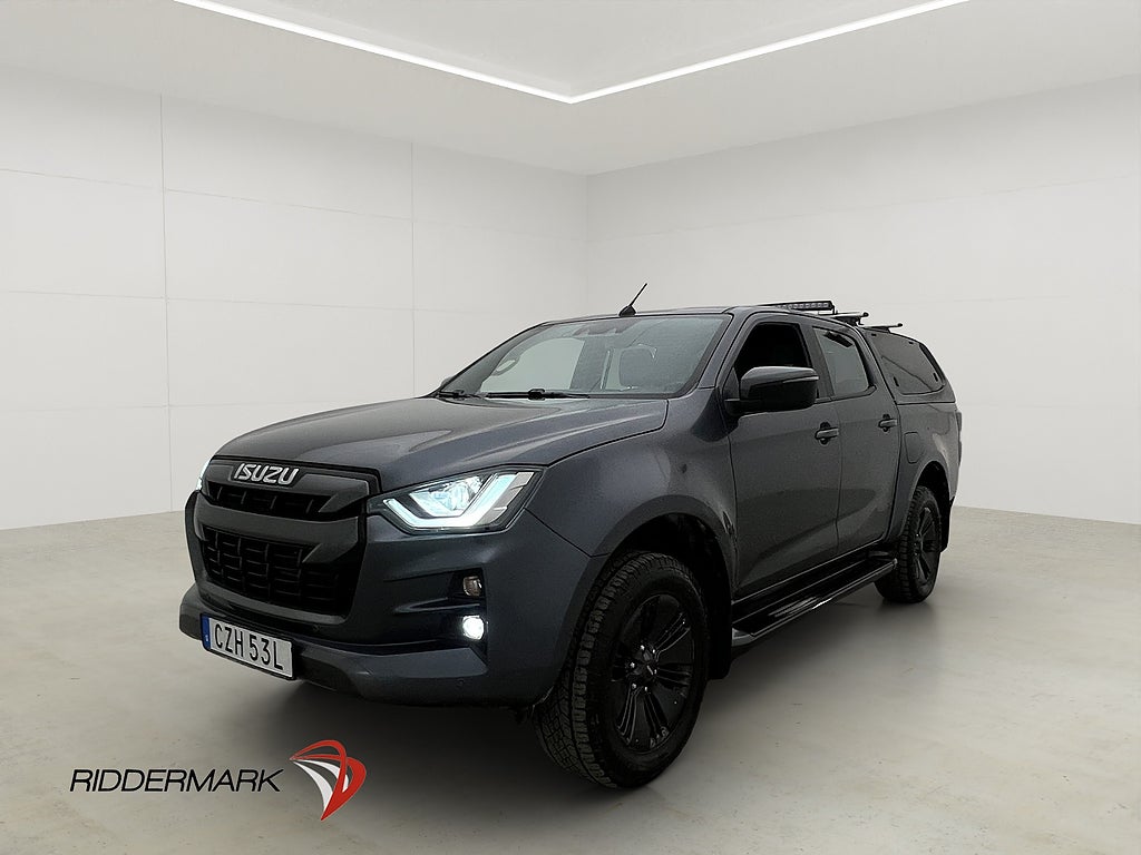 Isuzu D-Max XRX 1.9 4WD Diff Drag Kamera Skinn CARPLAY Moms