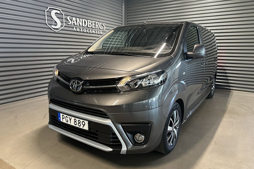 Toyota ProAce 1.6 D-4D Backkamera Navi Drag Dubbla sidodörr Euro 6