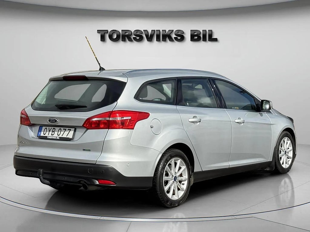 Ford Focus Kombi 1.5 EcoBoost Automat Titanium 2900 Mil 1 Ägare - miniatyr 6