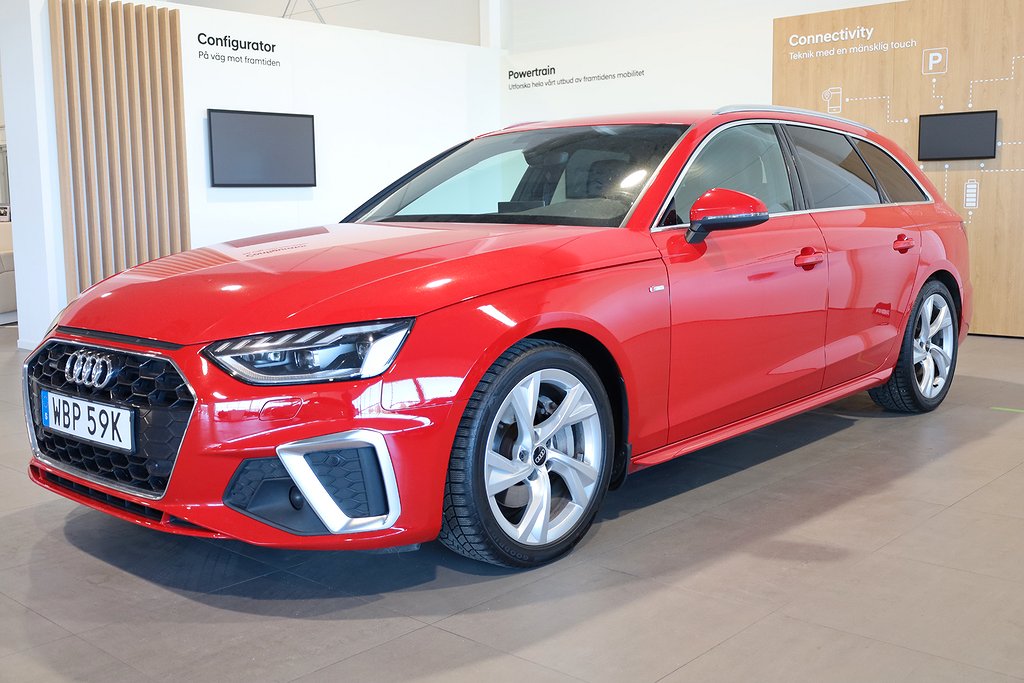 Audi A4 Avant 40 TFSI Quattro S Tronic S Line Värme Drag 2021