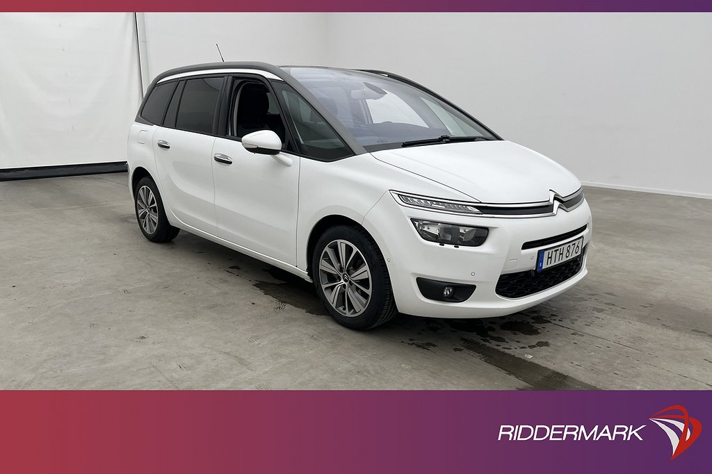 Citroën Grand C4 Picasso 1.6 120hk 7-sits Kamera Pano Drag