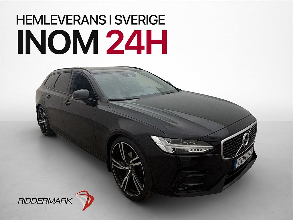 Volvo V90 D3 R-Design VOC Värmare Kamera Navi Rattvärme Drag
