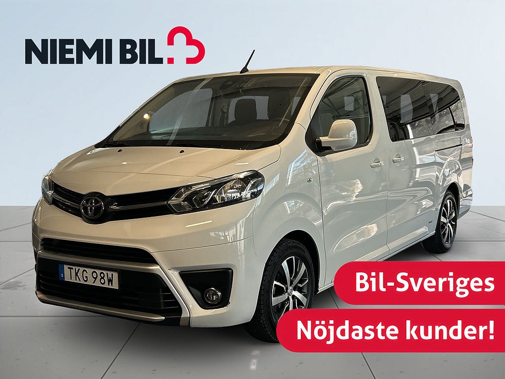Toyota Proace Verso 2.0 D-4D MOMS/9-Sits/Värmare/SoV/Adap.Fhållare/Psens