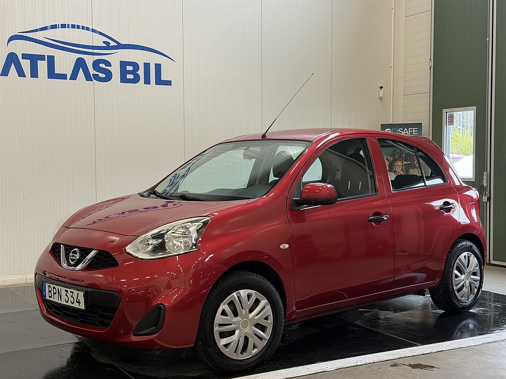 Nissan Micra 1.2 Manuell 80hk Ny servad