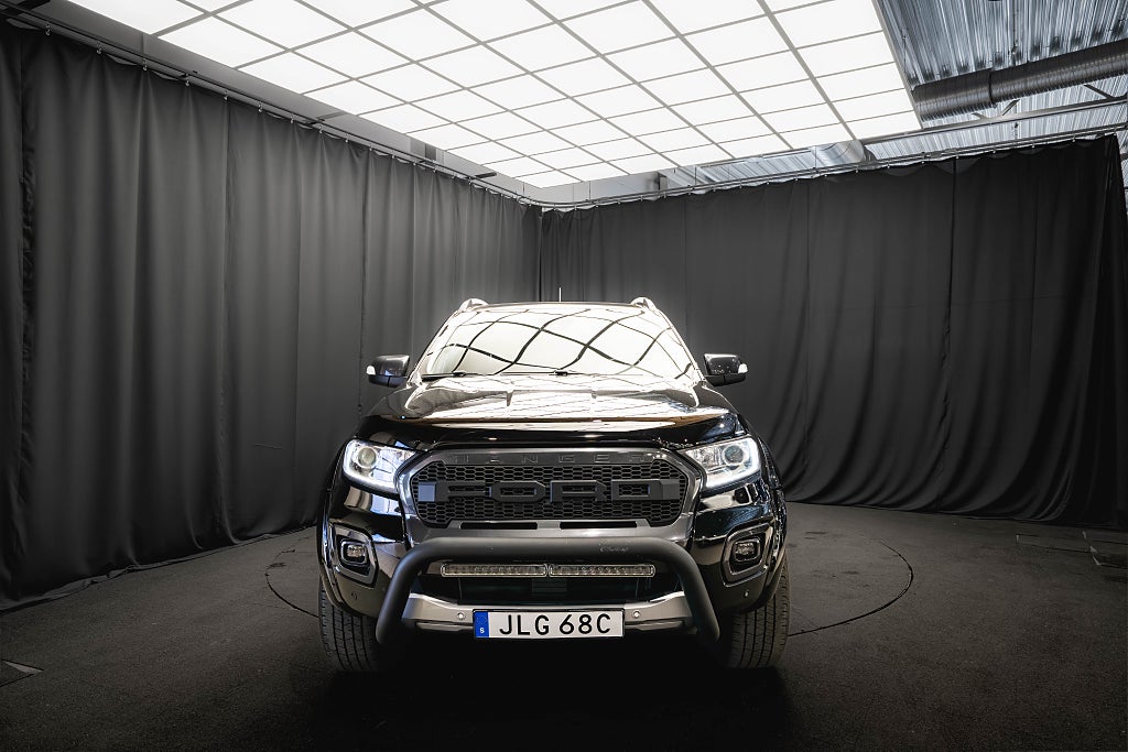 Ford ranger EcoBlue Bi-Turbo 4x4 Wildtrak KÅPA D-VÄRM LÄDER DRAG